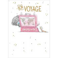 Bon Voyage Me to You Bear Leaving Card Image Preview